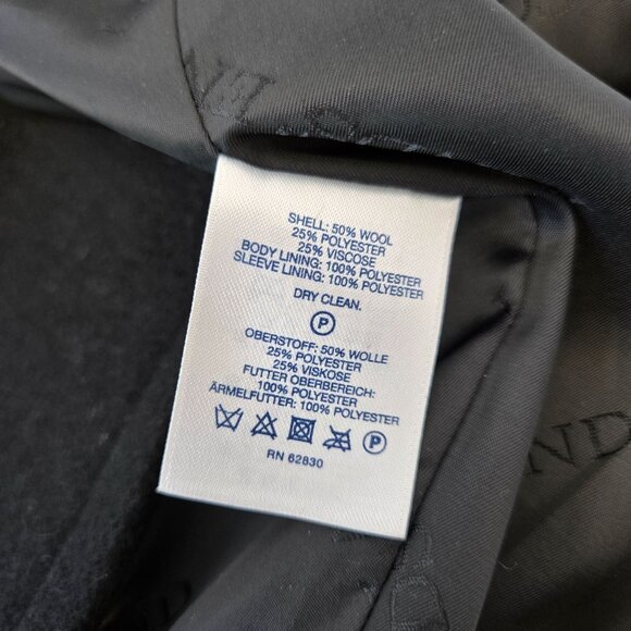 Lands' End Wool Blend Fleece Collar Swing Coat Size 2XL (est) - Picture 7 of 7